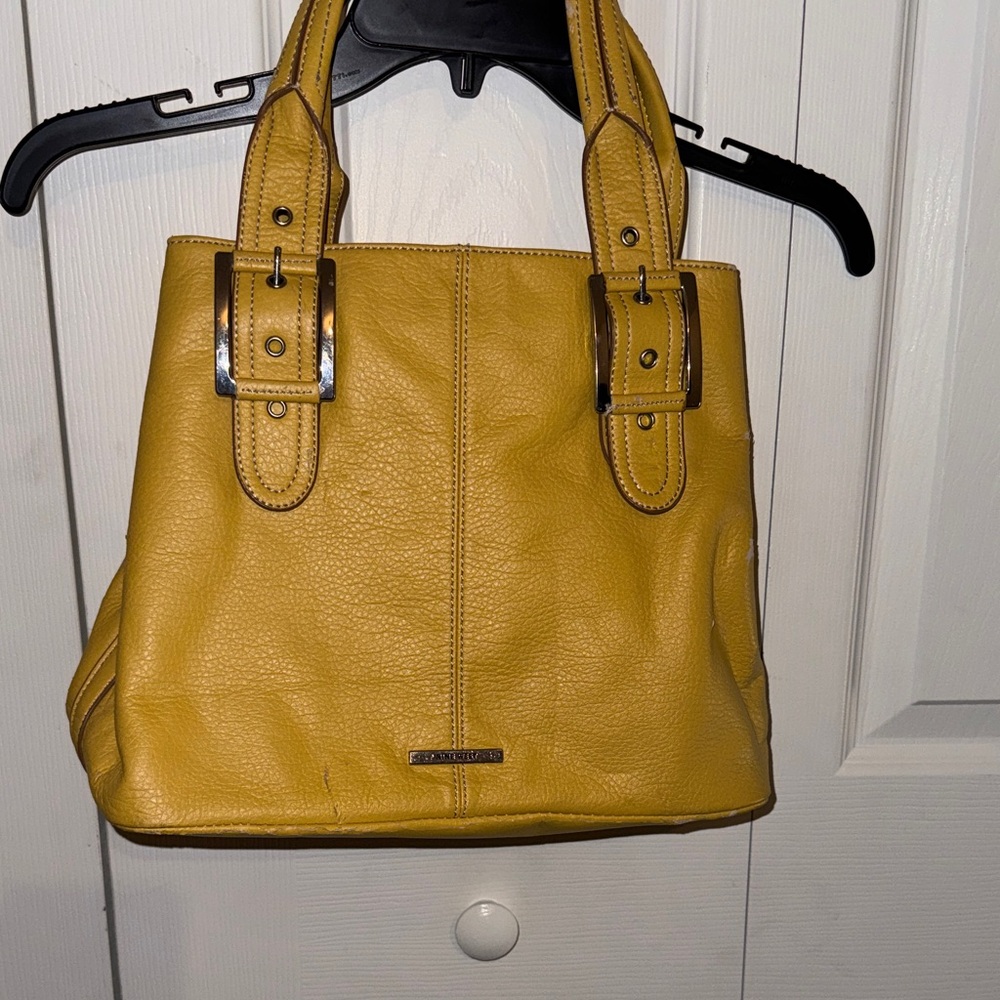 Yellow PUC Tote Bag, REHAB BAG, good everyday bag